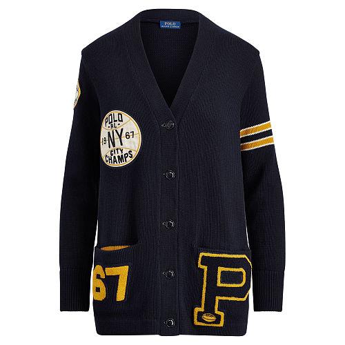 Polo Ralph Lauren Boyfriend Patch Cardigan