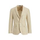 Ralph Lauren Polo Silk-linen Suit Jacket Light Tan
