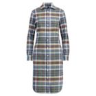 Polo Ralph Lauren Cotton Madras Shirtdress Navy/red