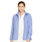 Ralph Lauren Golf Mesh-lined Mockneck Jacket Alps Blue
