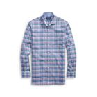 Ralph Lauren Classic Fit Plaid Poplin Shirt Green/blue 2x Big