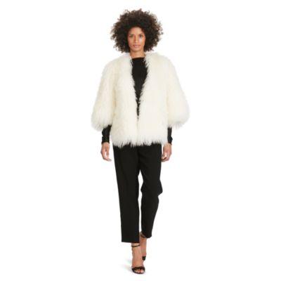 Ralph Lauren Shearling Jacket Cream