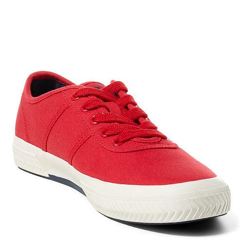 Polo Ralph Lauren Tyrian Canvas Low-top Sneaker Rl 2000 Red