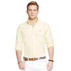 Polo Ralph Lauren Cotton Oxford Sport Shirt Yellow