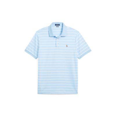 Ralph Lauren Classic Fit Soft-touch Polo Elite Blue/white 1x Big