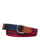 Polo Ralph Lauren Reversible Grosgrain Belt Navy/red