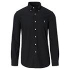 Polo Ralph Lauren Garment-dyed Cotton Shirt Black