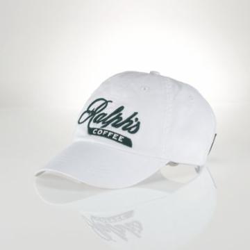Ralph Lauren Ralph's Coffee Hat White/green