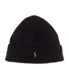 Polo Ralph Lauren Signature Merino Cuff Hat Polo Black