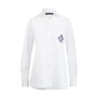 Ralph Lauren Adrien Monogram Pocket Shirt White
