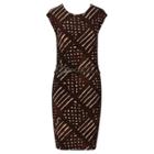 Ralph Lauren Geometric-print Jersey Dress Multi