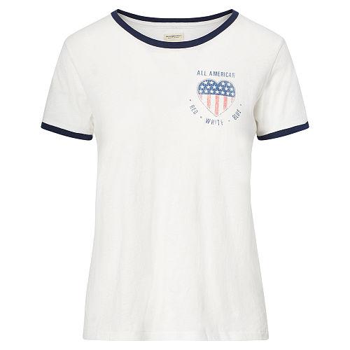 Ralph Lauren Denim & Supply Stars-and-stripes Jersey Tee Cream
