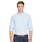 Polo Ralph Lauren Slim-fit Cotton Oxford Shirt Bsr Blue