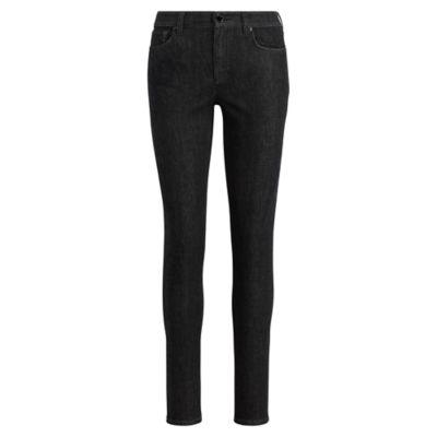 Ralph Lauren Premier Skinny Crop Curvy Jean Asphalt