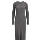 Ralph Lauren Wool-cashmere Midi Dress Antique Heather