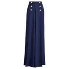 Ralph Lauren Montaine Crepe Pant Dark Navy