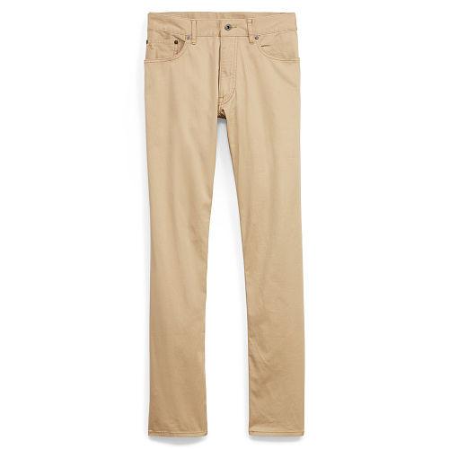 Polo Ralph Lauren Hampton Stretch Straight Pant Frosted Gold