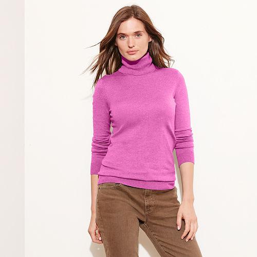 Ralph Lauren Lauren Silk-blend Sleeveless Sweater Pink