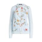 Ralph Lauren Floral-print Cardigan Azure Mist/multi