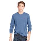 Polo Ralph Lauren Cotton Long-sleeve T-shirt Classic Royal Heather