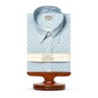 Ralph Lauren Eli Print Cotton Dress Shirt Rl 979 Cream Blue