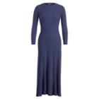 Ralph Lauren Waffle-knit Maxidress Spring Navy Heather
