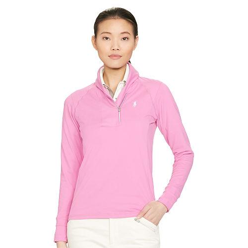 Ralph Lauren Golf Shawl-collar Half-zip Pullover Magnolia Pink