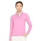 Ralph Lauren Golf Shawl-collar Half-zip Pullover Magnolia Pink