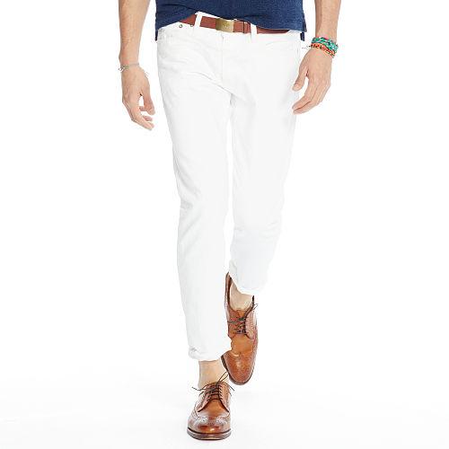 Polo Ralph Lauren Sullivan Slim-fit Jean White