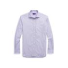 Ralph Lauren Striped Shirt Lavender And White
