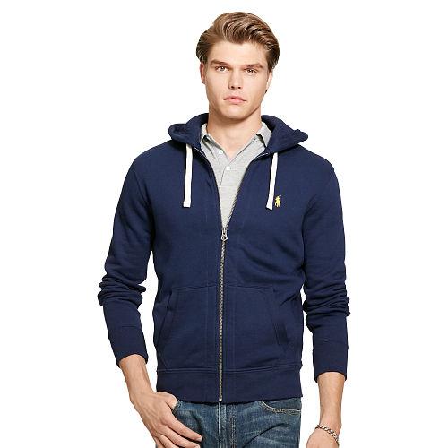 Polo Ralph Lauren Cotton-blend-fleece Hoodie Cruise Navy