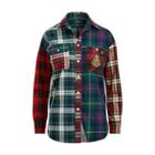 Ralph Lauren Plaid Flannel Boyfriend Shirt Multi