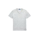 Ralph Lauren Custom Slim Fit V-neck T-shirt Andover Heather