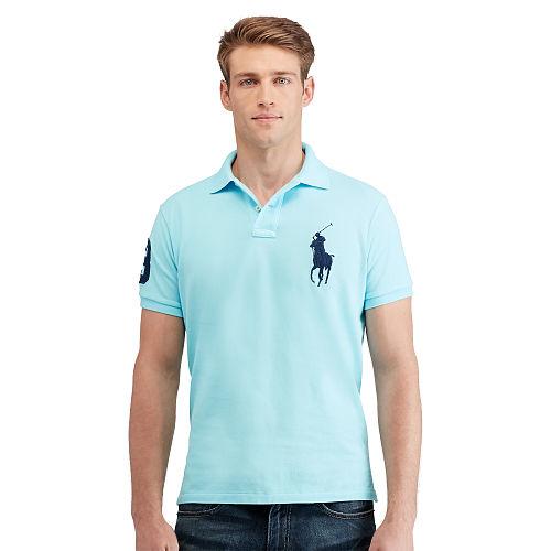 Polo Ralph Lauren Custom-fit Big Pony Polo Hammond Blue