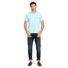 Polo Ralph Lauren Custom Fit Cotton Pocket Polo Soft Turquoise