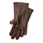 Polo Ralph Lauren Whipstitched Leather Gloves Coffee