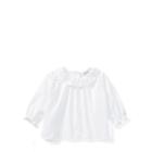 Ralph Lauren Cotton Broadcloth Top White 12m