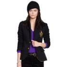 Polo Ralph Lauren Custom-fit Fleece Blazer Polo Black
