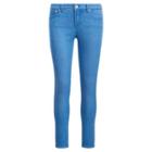 Ralph Lauren Premier Skinny Crop Jean Electric Blue Wash