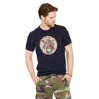 Ralph Lauren Denim & Supply Cotton Jersey Graphic Tee Classic Navy Cobra Bolt