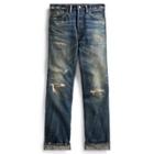 Ralph Lauren Relaxed Selvedge Jean Repaird Yosemite Wash