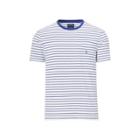 Ralph Lauren Custom Fit Striped T-shirt White/foster Blue