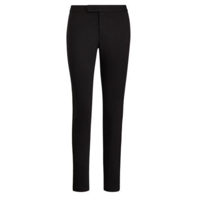 Ralph Lauren Side-stripe Ponte Pant Polo Black