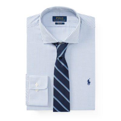 Ralph Lauren Easy Care Classic Fit Shirt 2237 White/navy