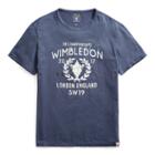 Polo Ralph Lauren Wimbledon Custom Fit T-shirt Dark Cobalt