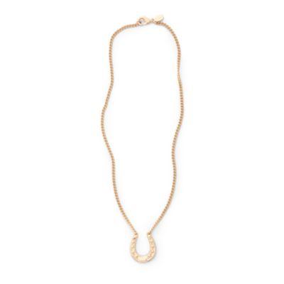 Ralph Lauren Horseshoe Pendant Necklace Gold