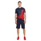 Ralph Lauren Micro-dot Jersey T-shirt French Navy Print