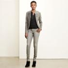 Ralph Lauren Lauren Stretch Skinny Moto Jean Concrete Wash