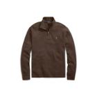 Ralph Lauren Estate Rib Half-zip Pullover Walker Brown Heather 3x Big
