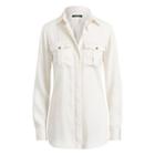 Ralph Lauren Twill Button-down Shirt Mascarpone Cream